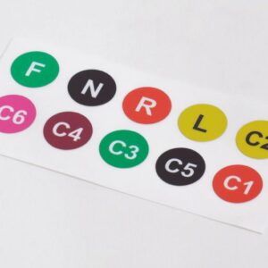 Handy VAQ labels voor ecg-leads